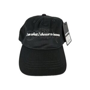 The Hundreds‎ "I Am What I Choose To Become" Black Cap Hat Adjustable Strap New